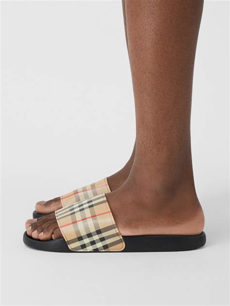 burberry slidea|Burberry slides for men.